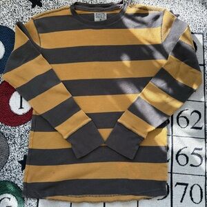 Mossimo striped long sleeve waffle knit